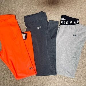 Under Armour leggings Set - 3 pairs size small